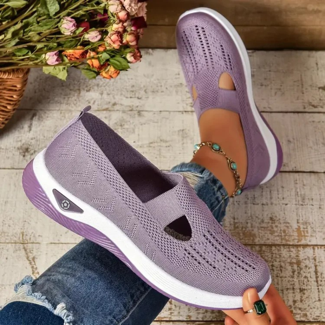 Women's Casual Breathable Slip On Orthopedic Walking Sneakers
