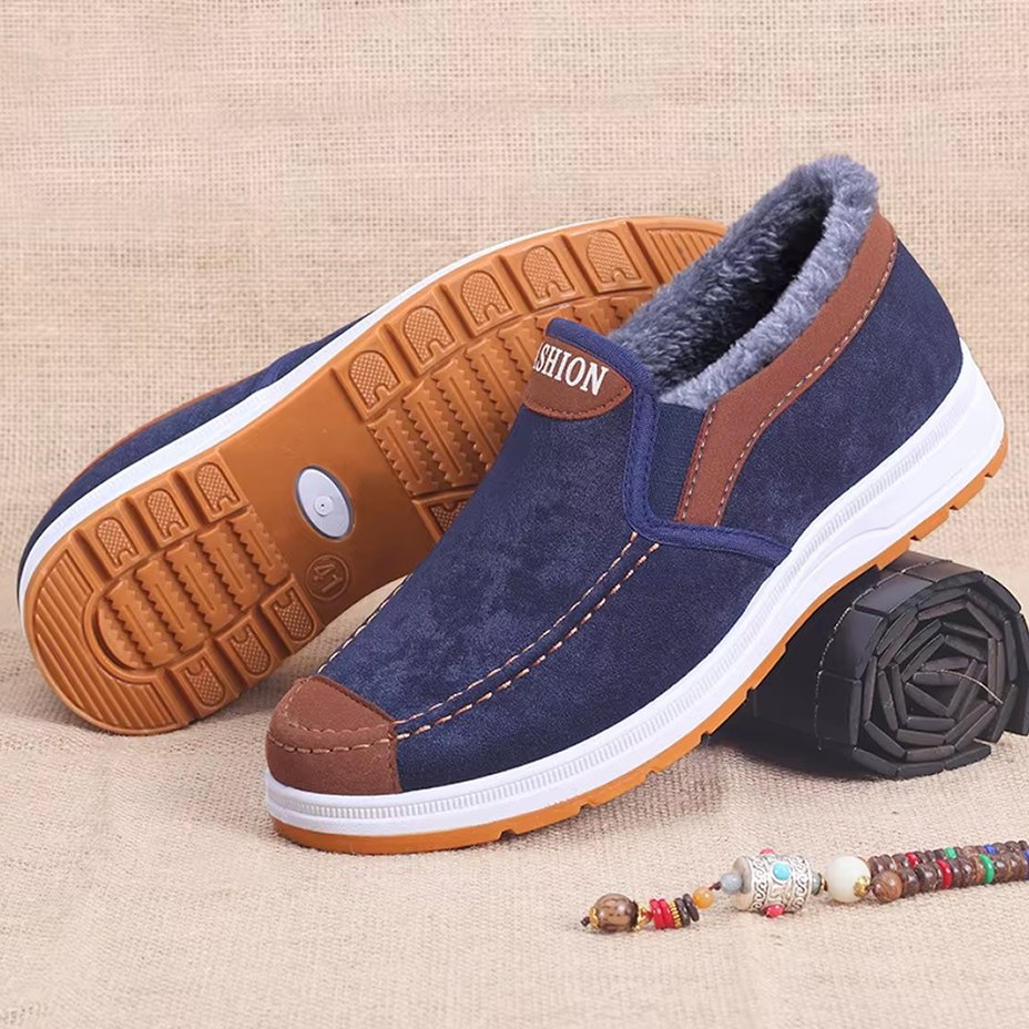 CozyFleece™ Men’s Comfort-Fit Slip-On Winter Boots