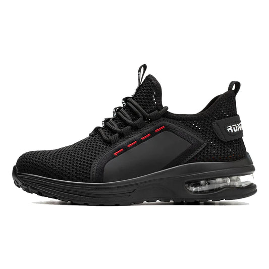 Men Work Safety Shoes Anti-slippery, Breathable Steel Toe Boots