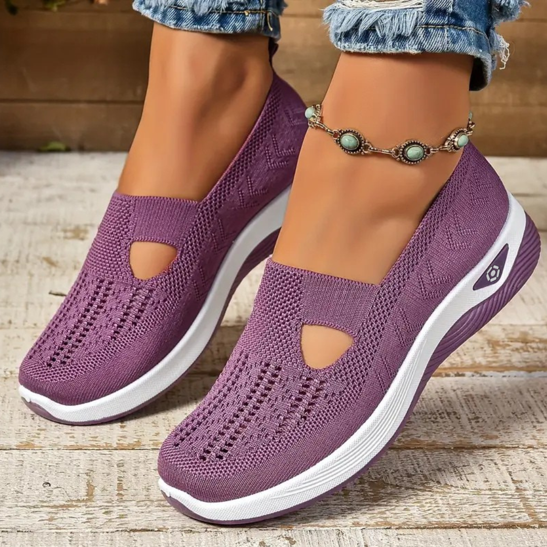 Women's Casual Breathable Slip On Orthopedic Walking Sneakers