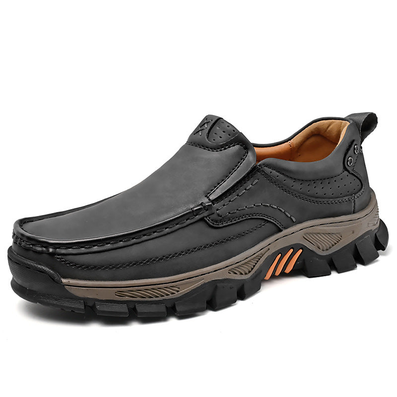 Men's Rugged Slip-On Shoes – Orthopedic Comfort & Wide Fit