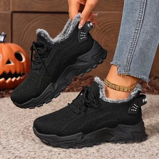 CozyStep™ Women’s Plush Lined Winter Sneakers