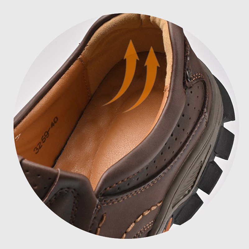 Men's Rugged Slip-On Shoes – Orthopedic Comfort & Wide Fit
