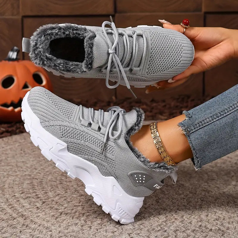 CozyStep™ Women’s Plush Lined Winter Sneakers