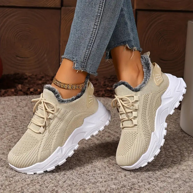 CozyStep™ Women’s Plush Lined Winter Sneakers