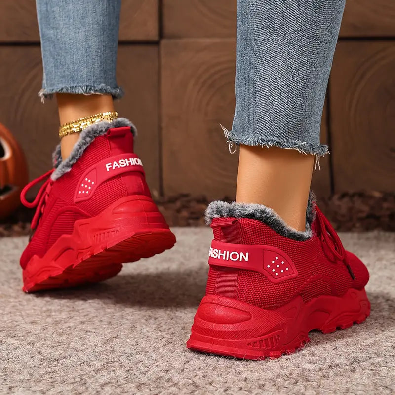 CozyStep™ Women’s Plush Lined Winter Sneakers